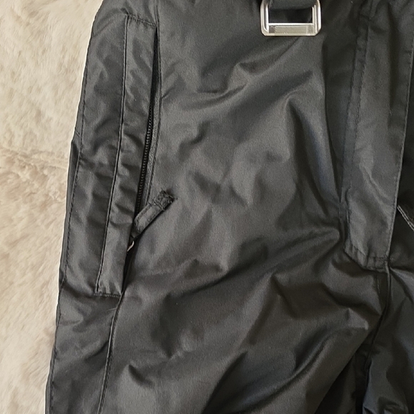 Like New Weatherproof Black Girl's Overall (Bib) Snowpants-Size L (14-16) - Picture 5 of 7